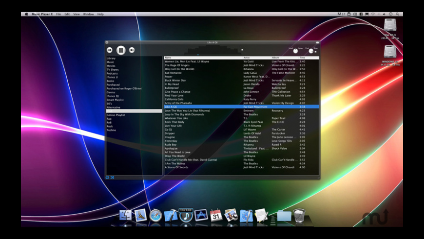 Music player for mac os x