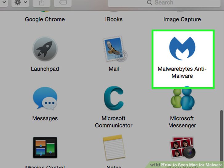 Scanning mac for malware removal